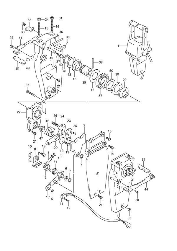 Suzuki DF 175 Opt: Top Mount Dual (2)