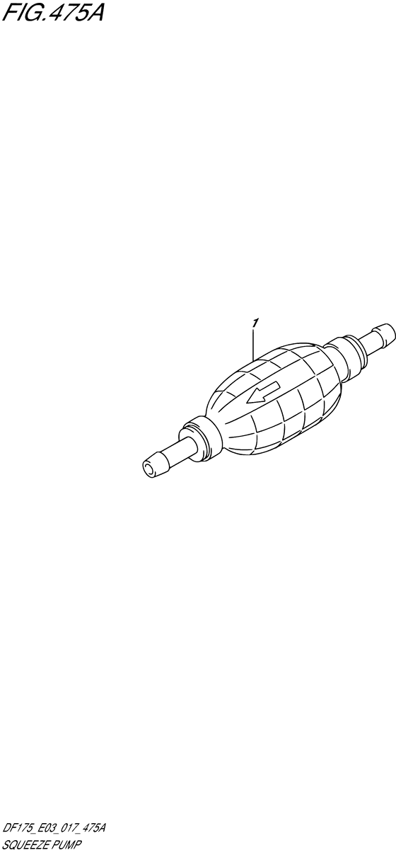 Suzuki DF 175 Squeeze Pump