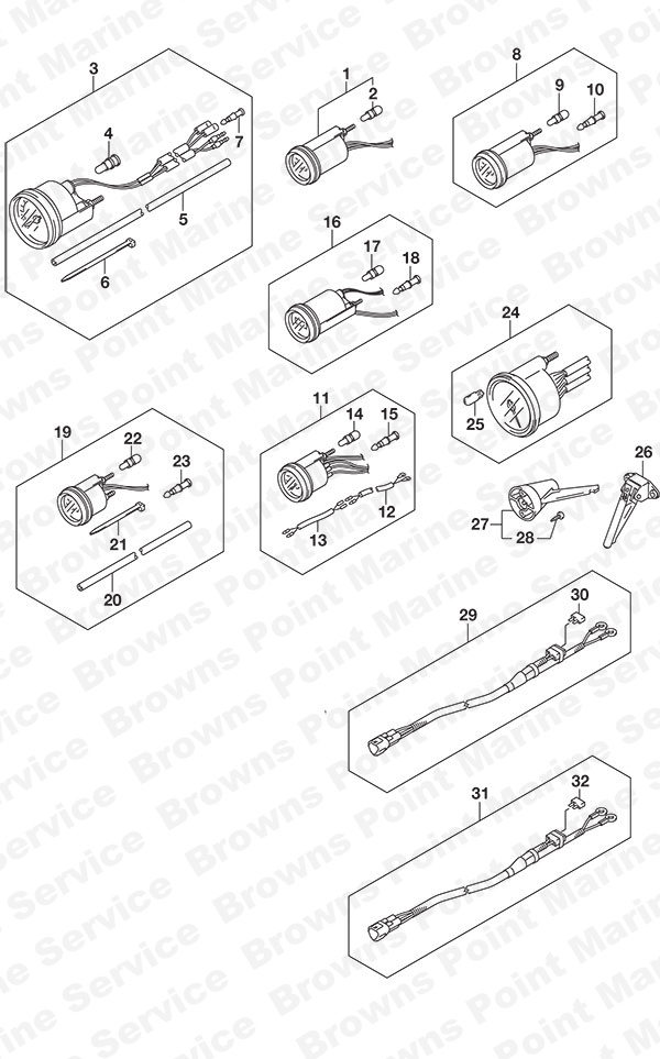 Suzuki DF 250 Opt: Meter